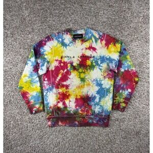 Bianca Chandon Tie-Dye Print Crew Neck Sweatshirt Men's Size Medium